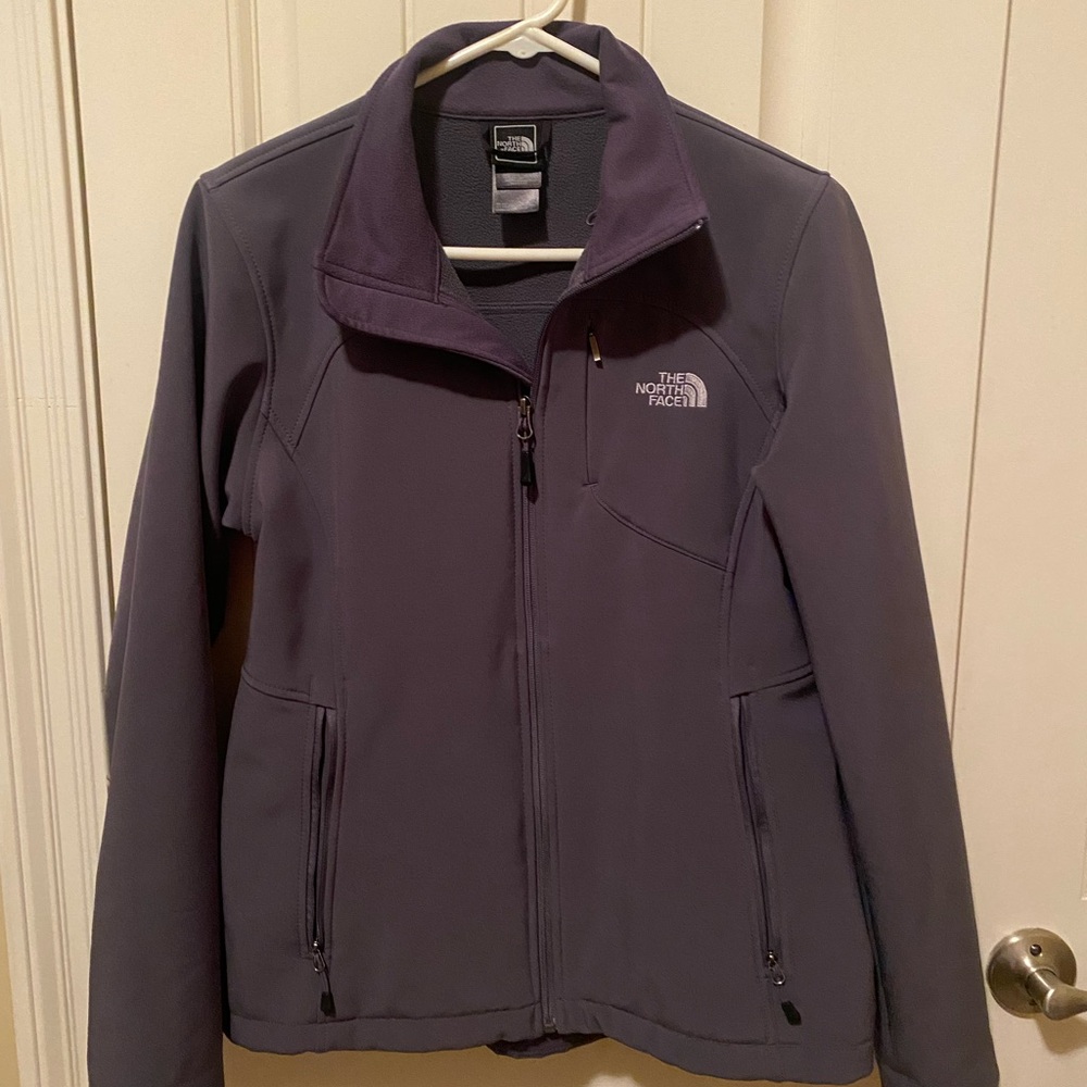The North Face Women's Jacket -Gray with a hint of purple